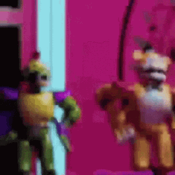 Glamrock Freddy Dancing With Friend GIF