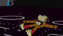 Glamrock Freddy Passed Out GIF