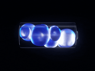 Glass Beads In Charge GIF