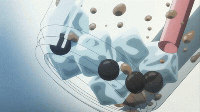 Glass Of Bubble Tea With Straw And Bubbles GIF