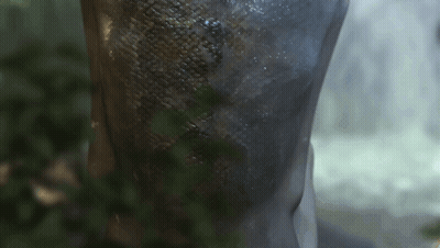 Glass Of Water With Ice Cubes GIF