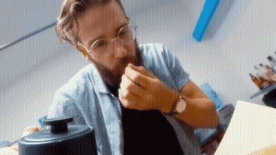 Glass Of Wine With Orange Slice Saying Have A Great Weekend GIF