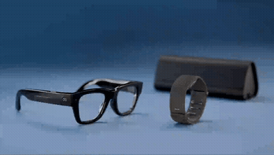 Glasses Case And Smart Watch GIF