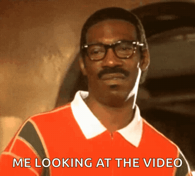 Glasses Mustache Man Saying Me Looking At Video GIF