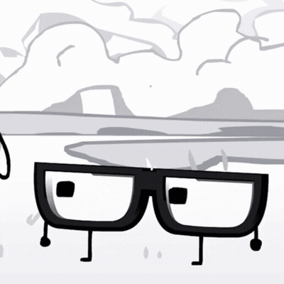 Glasses With Arms And Legs GIF