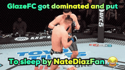 GlazeFC Got Dominated And Put To Sleep GIF