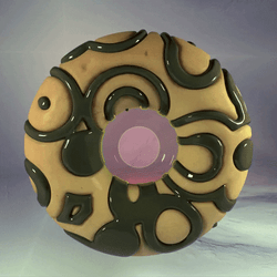 Glazing Pixel 3D Donut GIF