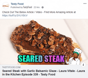 Glazing Seared Steak GIF