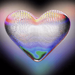 Glazing Spinning Heart GIF