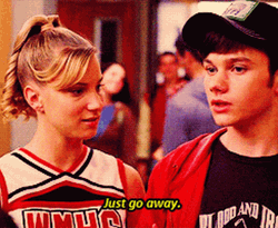Glee Go Away GIF