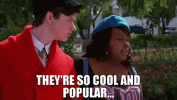 Glee Mercedes They're So Cool And Popular  GIF