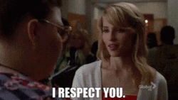 Glee Quinn I Respect You GIF