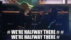 Glee We're Half Way There GIF