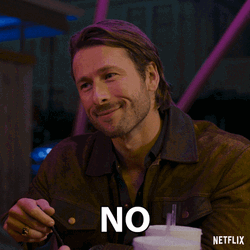 Glen Powell Flirty Smile No GIF