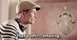 Glen Powell Stunned Amazing Outfit GIF