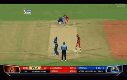 Glenn Maxwell Quick Wrist Spin GIF