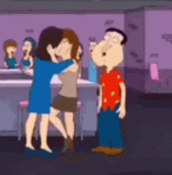 Glenn Quagmire At Lesbian Bar GIF