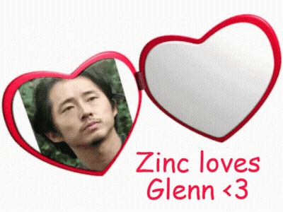 Glenn With Text Zinc Loves Glenn GIF