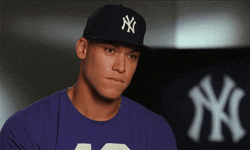 Gleyber Talking For An Interview GIF