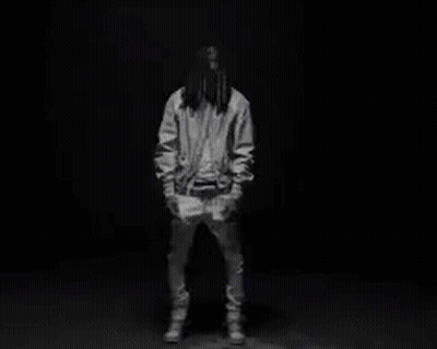 Glitch Screen Man Face Welcome To The Party GIF