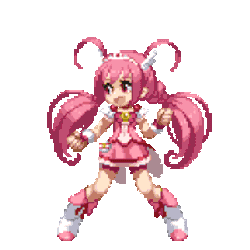 Glitter Lucky Pixel Gif Sticker GIF