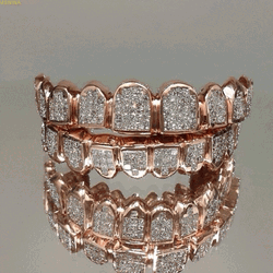 Glittery Bronze Jewelry Bracelet GIF