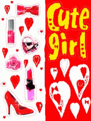 Glittery Cute Girly Things GIF