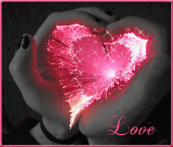 Glittery Love Heart GIF