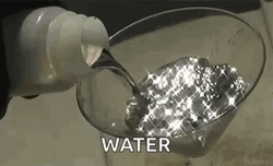 Glittery Pouring Moving Water GIF