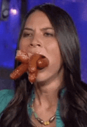 Glizzy Inside Woman Mouth GIF