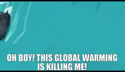 Global Warming Ice Age Scene GIF