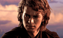 Gloomy Look Anakin Skywalker GIF