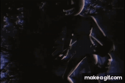 Glowing Cartoon Cat Says Make A GIF