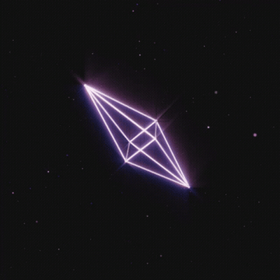 Glowing Diamond In The Dark GIF