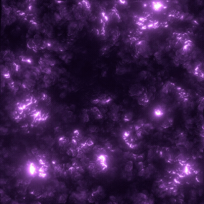 Glowing Dots On Purple Background GIF