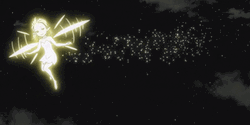 Glowing Fairy Flying GIF