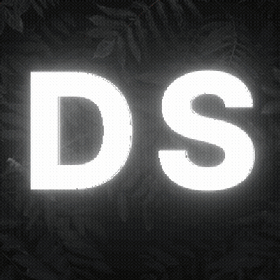 Glowing Letter Ds In The Dark GIF
