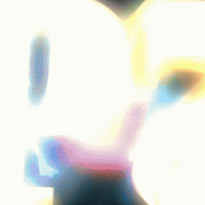 Glowing Letter T On Yellow Background GIF