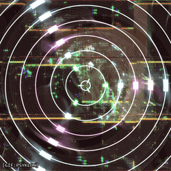 Glowing Light Spiral Loop Hole  GIF