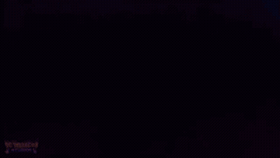 Glowing Number Four On Pink Purple Background GIF