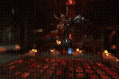 Glowing Object In Dark With Circle GIF