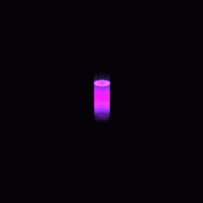 Glowing Purple Circle Pixel Art GIF