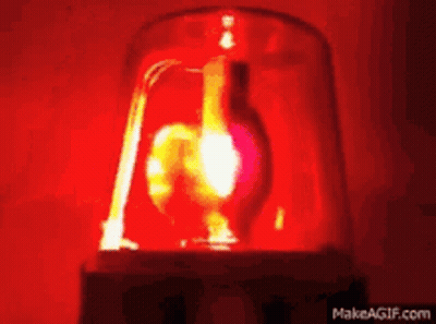 Glowing Red Heart Light In Dark GIF