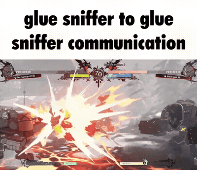 Glue Sniffer Communication GIF
