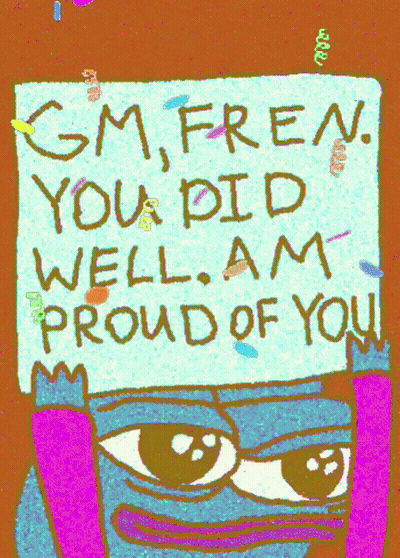 Gm Fren You Did Well Proud of You