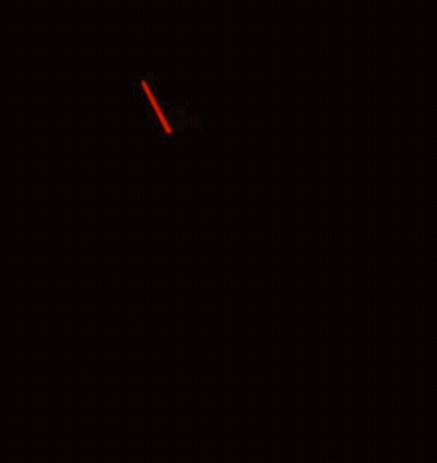 Gm Is Written In A Red Circle With Red Rays GIF