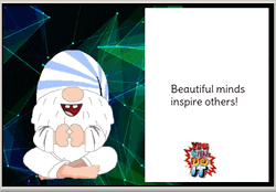 Gnome Missing Beautiful Mind Inspire Others GIF