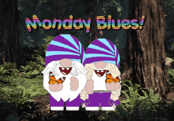 Gnome Monday Blues GIF
