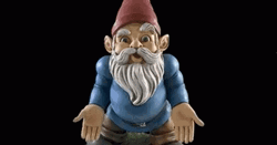 Gnome Norm The Lawn Figure GIF