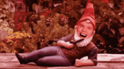 Gnome Youtuber Roomie Laugh GIF
